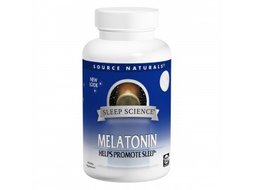 Мелатонін 3мг, Sleep Science, Source Naturals, 120 таблеток