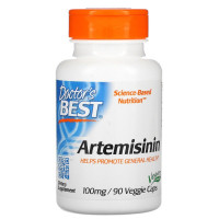 Артемисинин, Artemisinin, Doctor's Best, 100 мг, 90 вегетарианских капсул