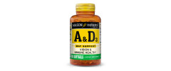 Вітаміни А та D3, Vitamins A & D3, Mason Natural, 100 гелевих капсул