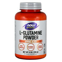 Глютамин в порошке, L-Glutamine Powder, Now Foods, 170 гр.