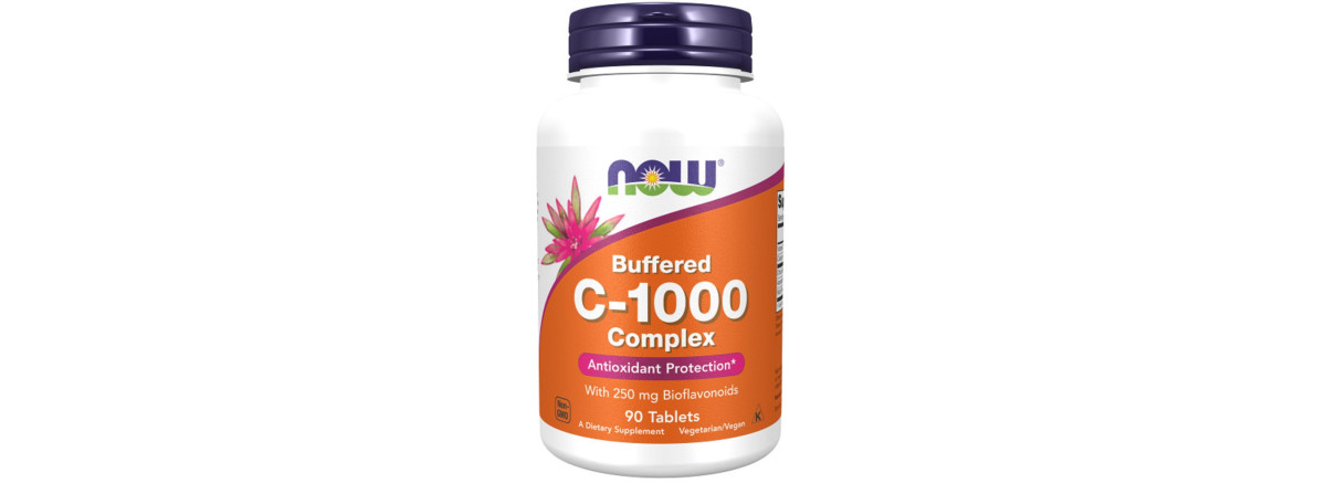 Комплекс Вітаміну C-1000, з 250 мг біофлавоноїдів, Complex C -1000 With 250 mg of Bioflavonoids, Now Foods, 90 таблеток