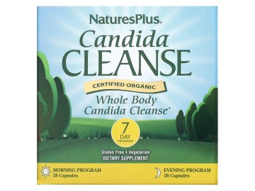 Очищення від кандиди за 7 днів, Candida Cleanse, Natures Plus, 56 капсул