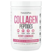 Пептиди колагену, смак ягідного лимонаду, Collagen Peptides, Natures Plus, 364 гр