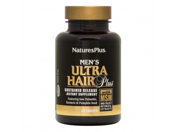 Комплекс для Росту та Оздоровлення Волосся для Чловіків, Ultra Hair, Natures Plus, 60 таблеток