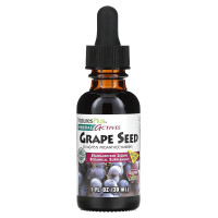 Экстракт виноградных косточек, 25 мг, без спирта, Grape Seed, Natures Plus, 30 мл