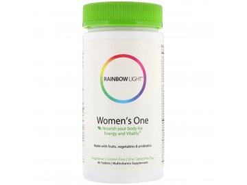 Мультивітаміни для Жінок, Women's One, Rainbow Light, 90 таблеток