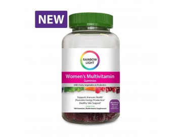 Мультивітаміни для Підтримки Енергії для Жінок, New Women's Multivitamin Gummies, Rainbow Light, 100 желейних цукерок