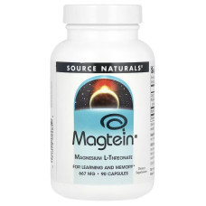 Магний L-теонат, здоровье мозга, Vegan MagMind, Brain Health, Jarrow Formulas, 90 вегетарианских капсул