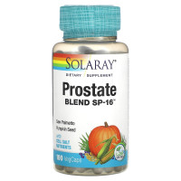 Комплекс Для Підтримки Функції Простати, Prostate Blend SP-16, Solaray, 100 капсул

Комплекс для поддержки функции простаты, Prostate Blend SP-16, Solaray, 100 капсул