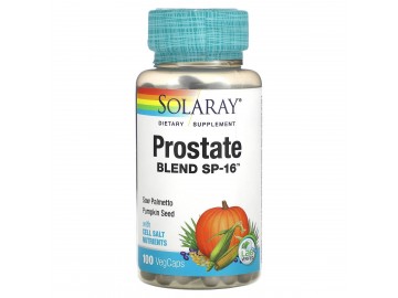 Комплекс Для Підтримки Функції Простати, Prostate Blend SP-16, Solaray, 100 капсул