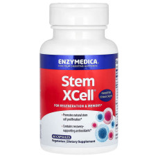 Ферменты для работы мозга, Stem XCell, Enzymedica, 60 капсул