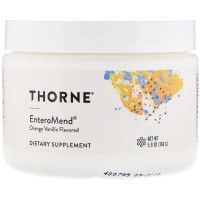 Энтеросорбент, с апельсиновым и ванильным вкусом, EnteroMend, Thorne Research, 168 г (5,9 унций)