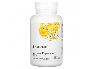 Фітосоми Куркуміну, 1000 мг, Curcumin Phytosome, Thorne Research, 120 капсул