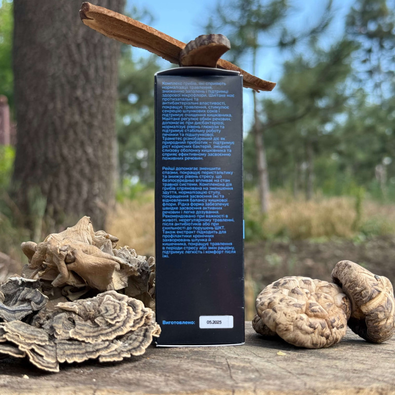 Комплекс рідких екстрактів GASTRO для покращення роботи ШКТ, "Лісовик", 50 мл