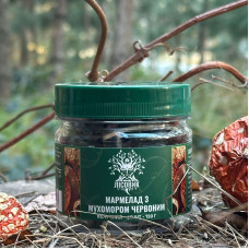 Мухоморний мармелад зі смаком яблука, "Лісовик", 60 желейок