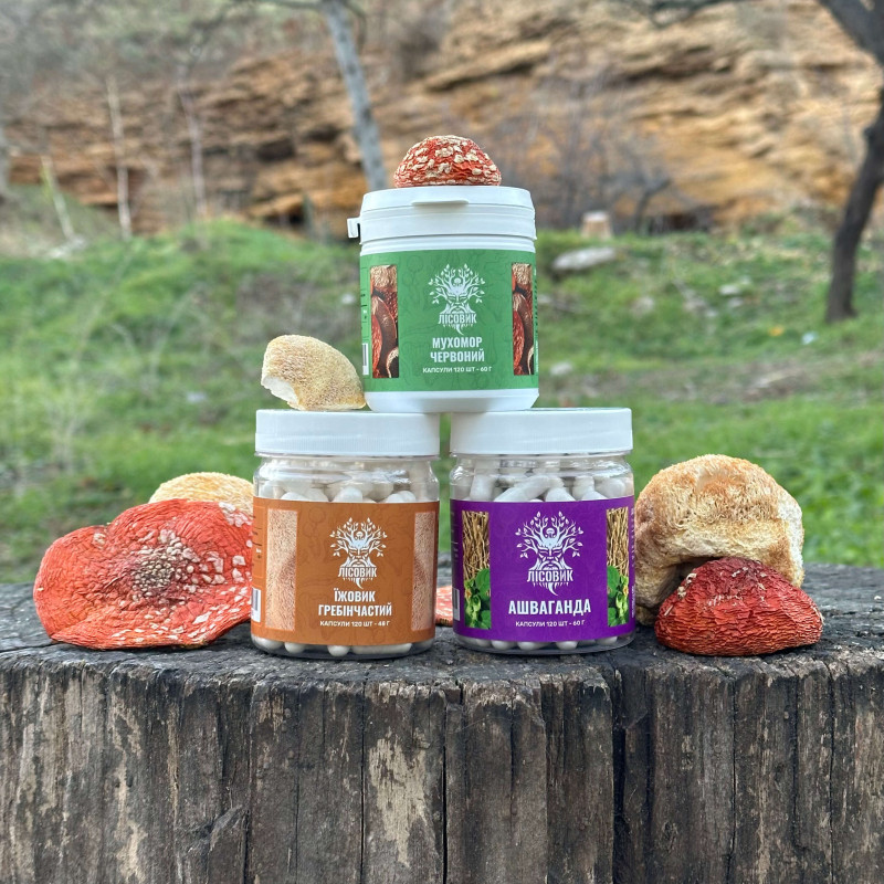 Курс Антистрес: для впевненості та спокою (2 місяці), "Лісовик", 360 капсул