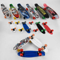 Пенни борд "Best Board" (6 видов, колеса PU, d=6 см)