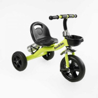 Велосипед 3-х колесный "Best Trike" (стальная рама, колеса EVA, переднее d=10’’, заднее d=8’’, корзина, бутылочка, в коробке)