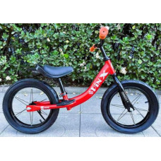 Велобег CORSO Spin-X PX-280-14 (1) стальная рама, колесо 14, надувные колеса, подножка, подставка для ног, колокольчик