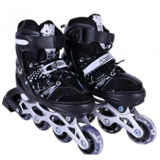 Роликові ковзани розмір S (30-33) колеса PVC (ЧОРНІ)