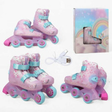 Ролики, розмір 30-31 (Рожевий)