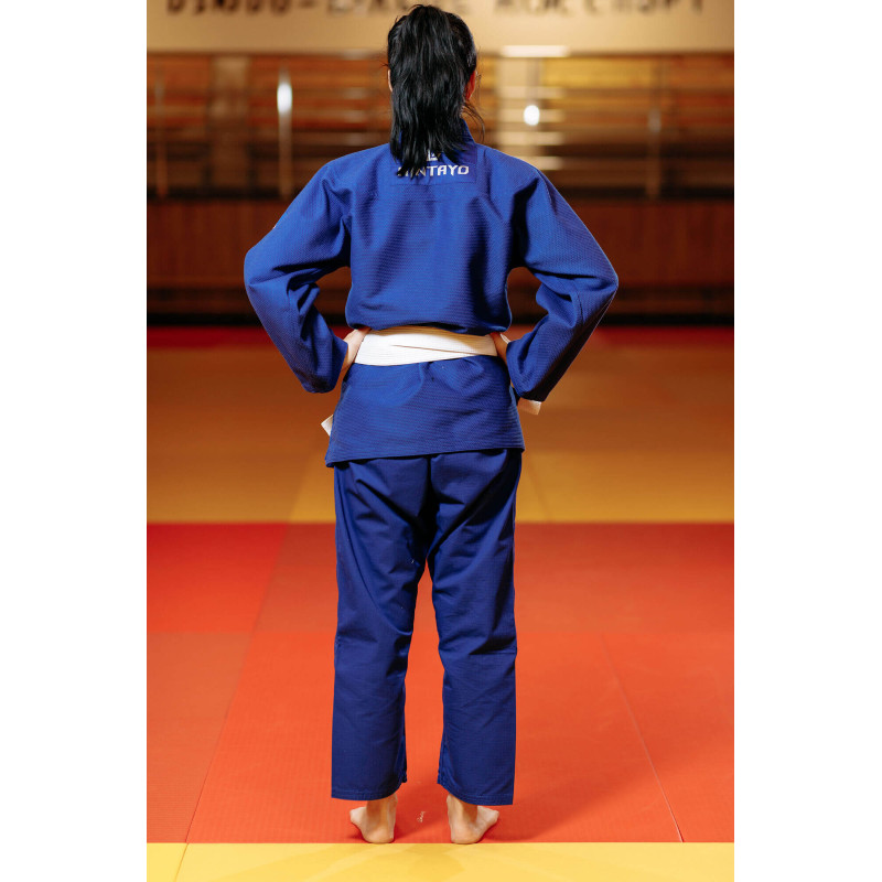 Кімоно для джиу - джитсу синє, TM "Kintayo", 190 зріст, щільність 450 гр/м.кв.