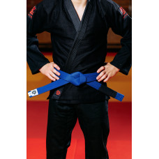 Синій пояс для джиу джитсу ТМ KINTAYO, 180 зріст