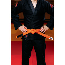 Помаранчевий пояс для джиу джитсу ТМ KINTAYO, 160 зріст