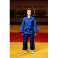 Синє кімоно для дівчат/жінок, дзюдо, TM BUDOGI серія ADVANCED, зріст 150 см, щільність 500 гр/м.кв.