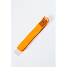 Помаранчевий/оранжевий пояс для дзюдо ТМ BUDOGI, серія ADVANCED, довжина 260 см