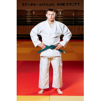 Кімоно для дзюдо біле, TM "Kintayo" Wazari, 140 зріст, щільність 650 гр/м.кв.