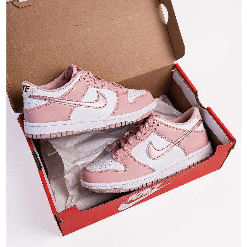 Кросівки жіночі Nike Dunk Low Pink Velvet (Gs) (DO6485-600)