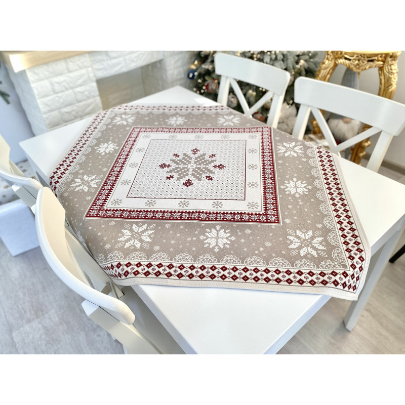Скатертина гобеленова NORDICA TORTORA Limaso