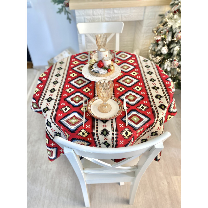 Скатертина гобеленова JAIMA035 Карпатські мотиви Limaso