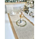 Доріжка гобеленова RUNNER1324SE Золотий Лускунчик Limaso