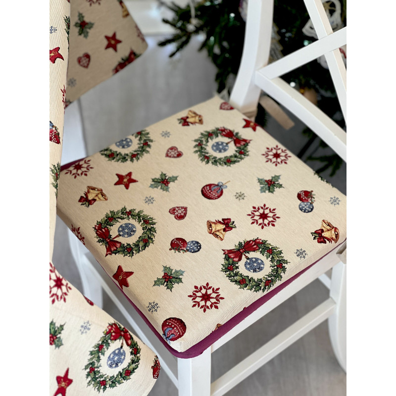 Подушка на стілець гобеленова MERRY Limaso