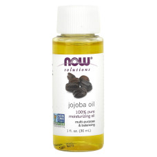 Масло жожоба, Pure Jojoba Oil, Now Foods, Solutions, 30 мл