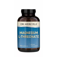 Магній L-треонат, Magnesium L-Threonate, Dr. Mercola, 90 капсул