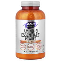 Аминокислоты в спорте, Amino-9 Essentials, Now Foods, Sports, порошок, 330 г