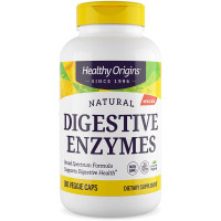 Пищеварительные ферменты, Digestive Enzymes, Healthy Origins, 180 капсул