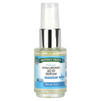 Сироватка для обличчя з гіалуроновою кислотою, Hyaluronic Acid Serum, Nature's Truth, без запаху, 30 мл