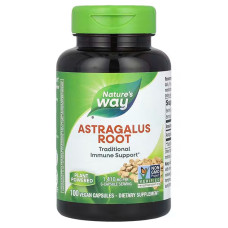 Астрагал, Astragalus, Nature's Way, корень, 1410 мг, 100 веганских капсул (470 мг в капсуле)