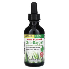 Концентрат хлорофілу, без спирту, ChlorOxygen, Herbs Etc., смак м'яти, 59 мл