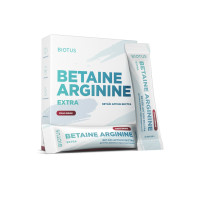 Бетаин Аргинин Экстра, Betaine Arginine Extra, Biotus, вкус вишни, 10 саше (по 10 мл каждый)