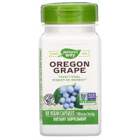 Орегонский виноград, Oregon Grape, Nature's Way, 500 мг, 90 веганских капсул