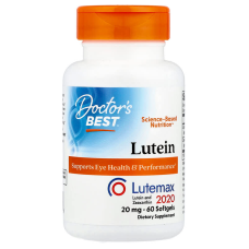Лютеїн, Lutein, Lutemax 2020, Doctors Best, 20 мг, 60 гелевих капсул