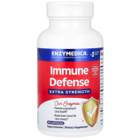 Зміцнення імунітету, Immune Defense, Enzymedica, з підвищеною силою дії, 90 капсул