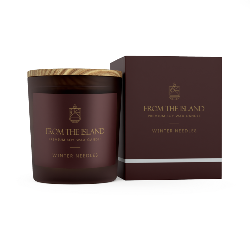 Ароматична свічка, From the Island, Зимові Голочки, 250 мл