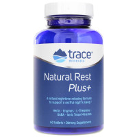 Поддержка сна, NaturalRest Plus+, Trace Minerals Research, 60 таблеток