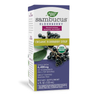 Чорна бузина, біо, Sambucus, Nature's Way, органік, 120 мл